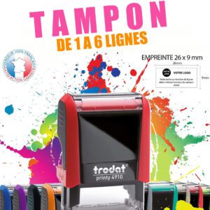 TAMPON PERSONNALISE