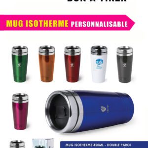 MUG ISOTHERME PERSONNALISABLE