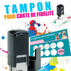 tampon carte de fidélité